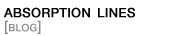 Absorption Lines [blog]